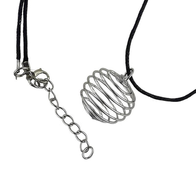 Spiral Cage Necklace for Crystals - TK Emporium