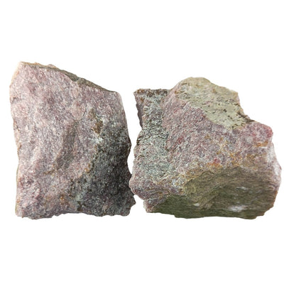 Thulite in Muscovite Quartzite Rough Stone from Norway - Small / Large - TK Emporium