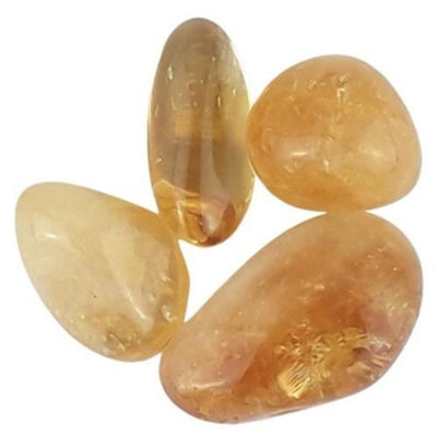 Wholesale 'A' Grade Citrine Crystal Tumblestones - Pack of 10 - TK Emporium