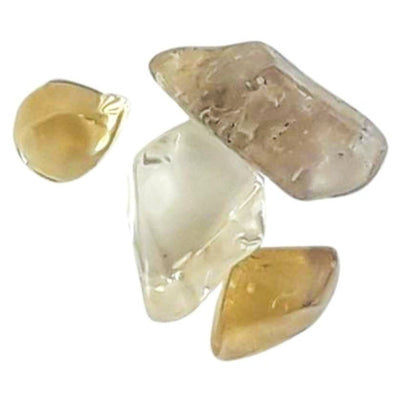 Wholesale Natural Citrine Crystal Tumblestones - Pack of 10 - TK Emporium