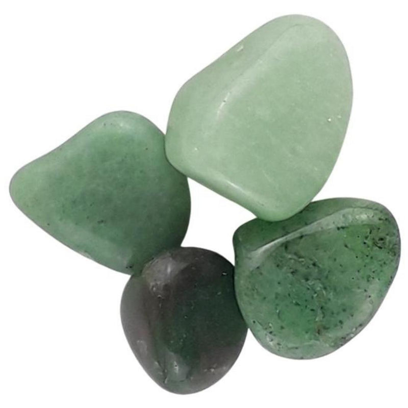 Wholesale Pack of 10 Green Aventurine Polished Crystal Tumblestones - TK Emporium